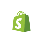 shopify logo in digital marketing website